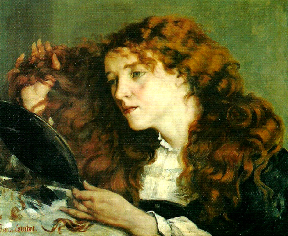 Gustave Courbet den vackra irlandskan